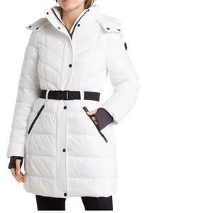 Michael Kors hooded puffer jacket